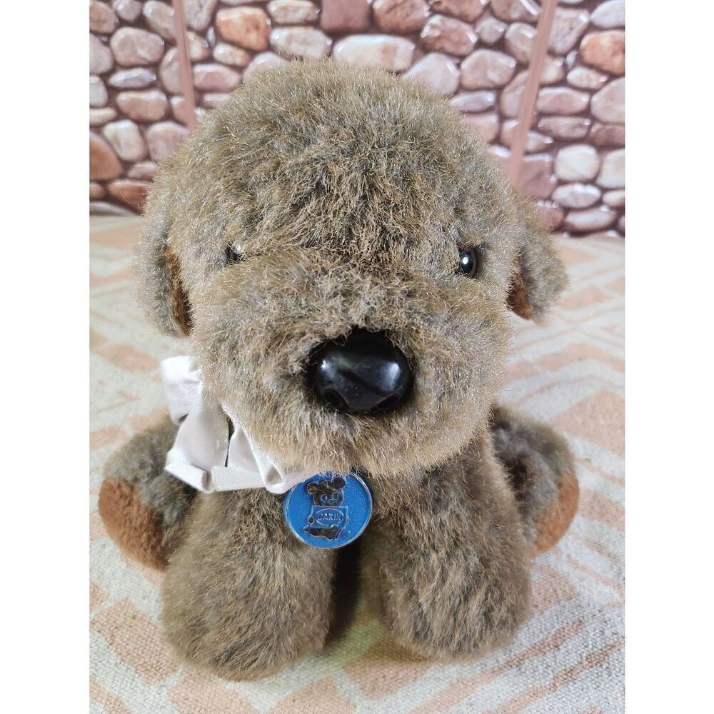 Vintage 1986 Dakin Misty Puppy Dog Plush #B4